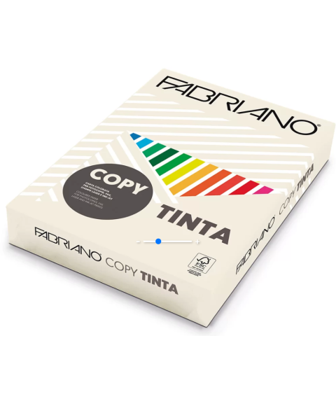 Hîrtie colorată A4 FABRIANO Tinta Avorio, 160 gr/m2, 250 foi, pastel, ivory